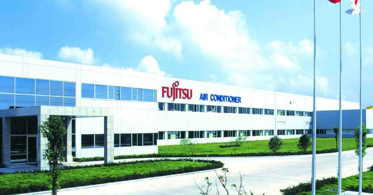 A Fujitsu-General épülete